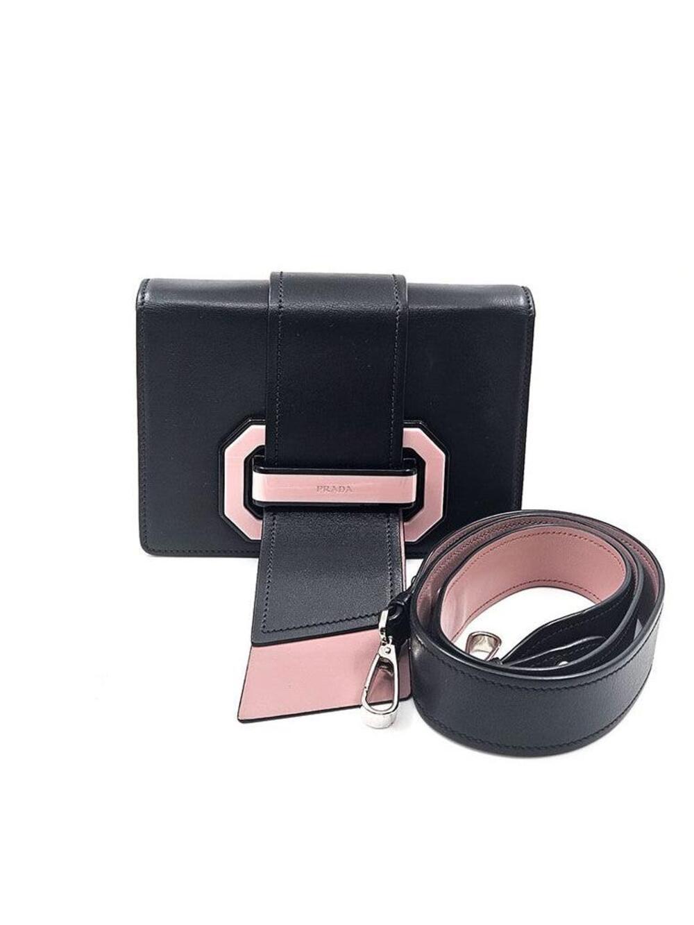 Prada City Calf Ribbon Mini Shoulder #352602F52B